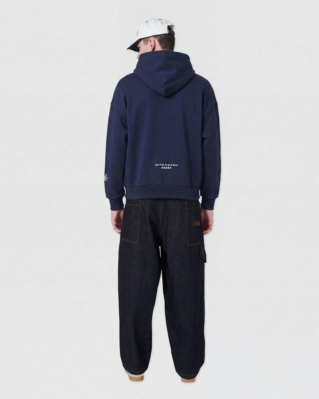 script hood navy