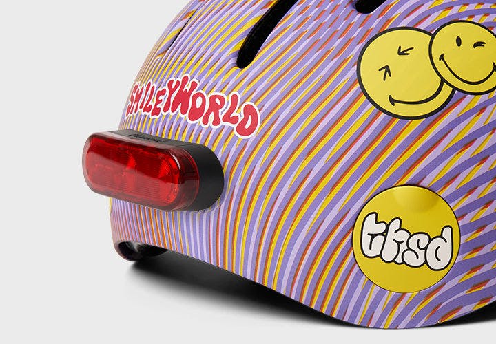 Thousand Next | SmileyWorld® Youth Helmet - Purple Haze