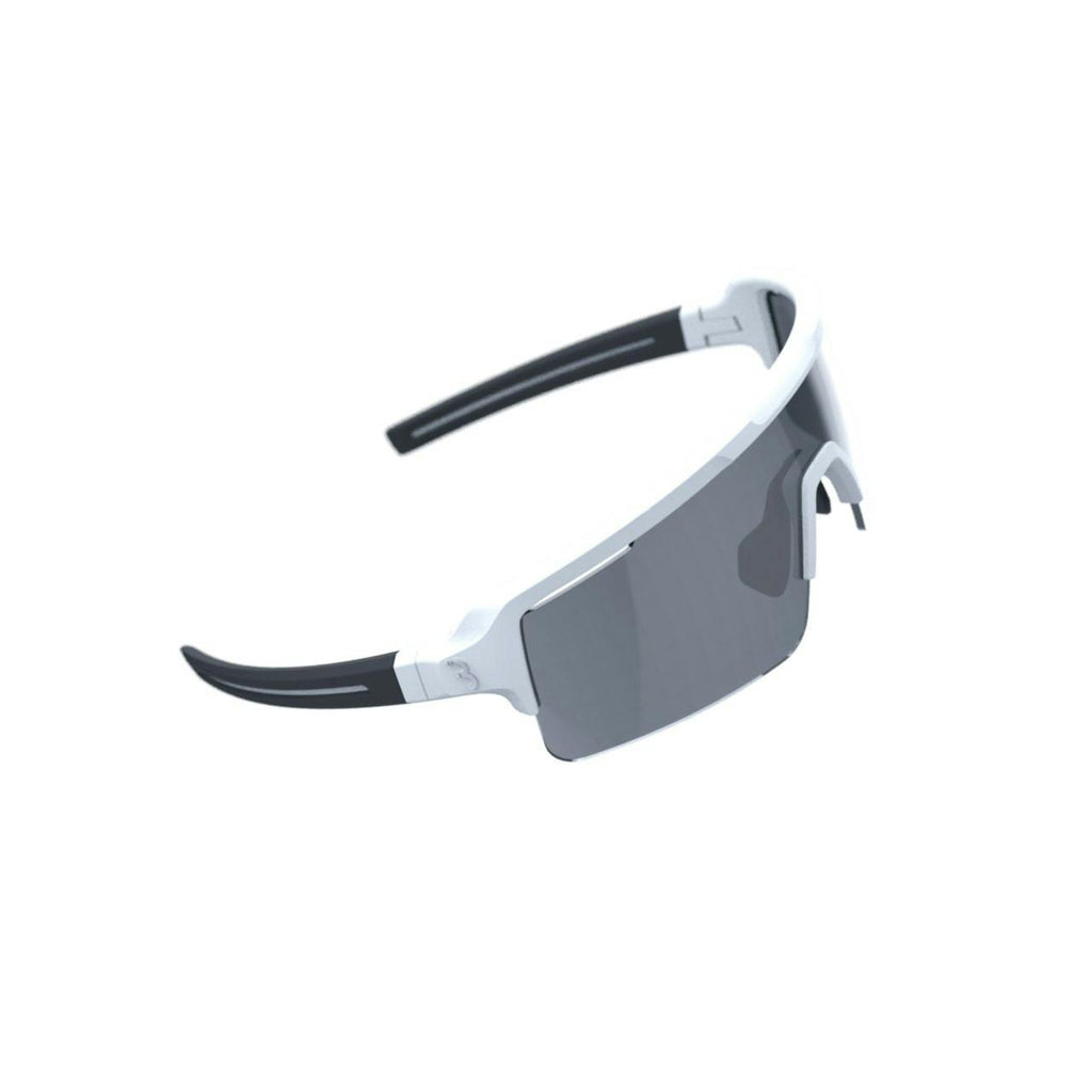 Fuse Sportglasses Matt White/Black Pcsmoke Flash Mirror