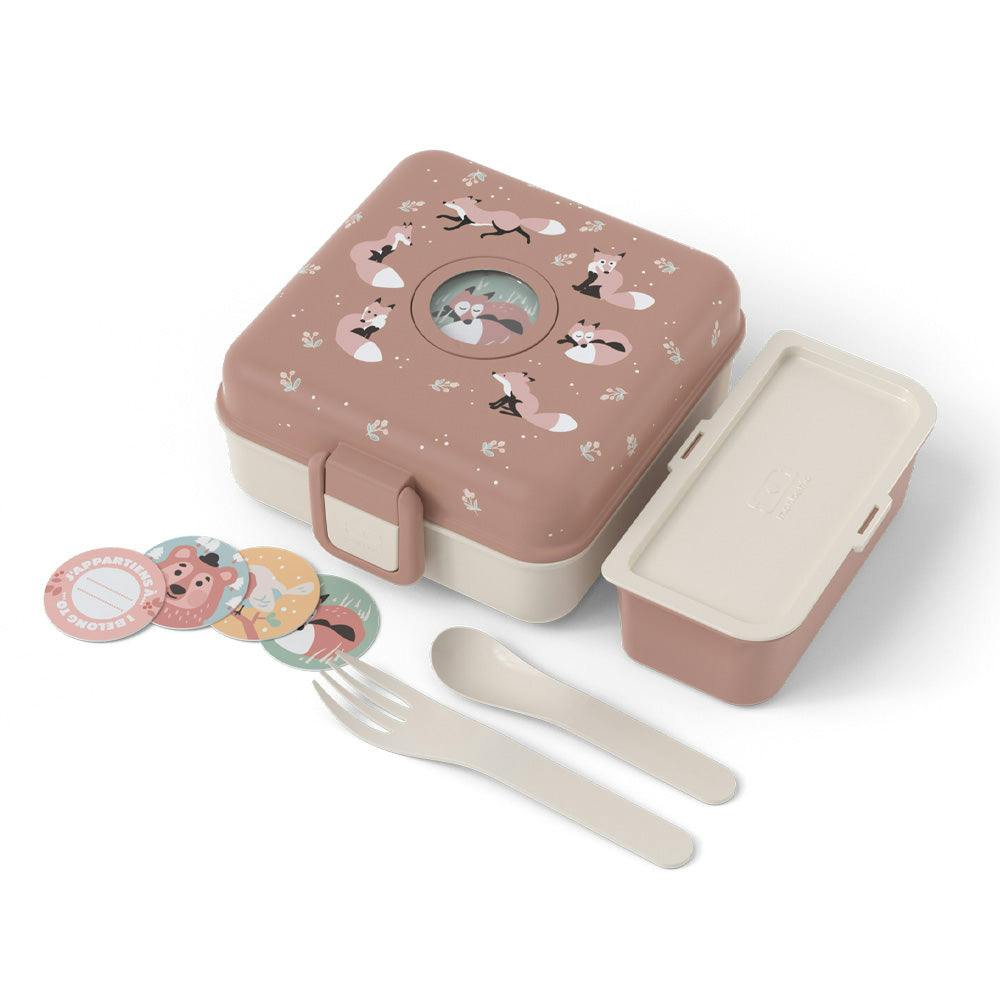 Monbento Mb Sandwich Lunch Box Snacky - Fox