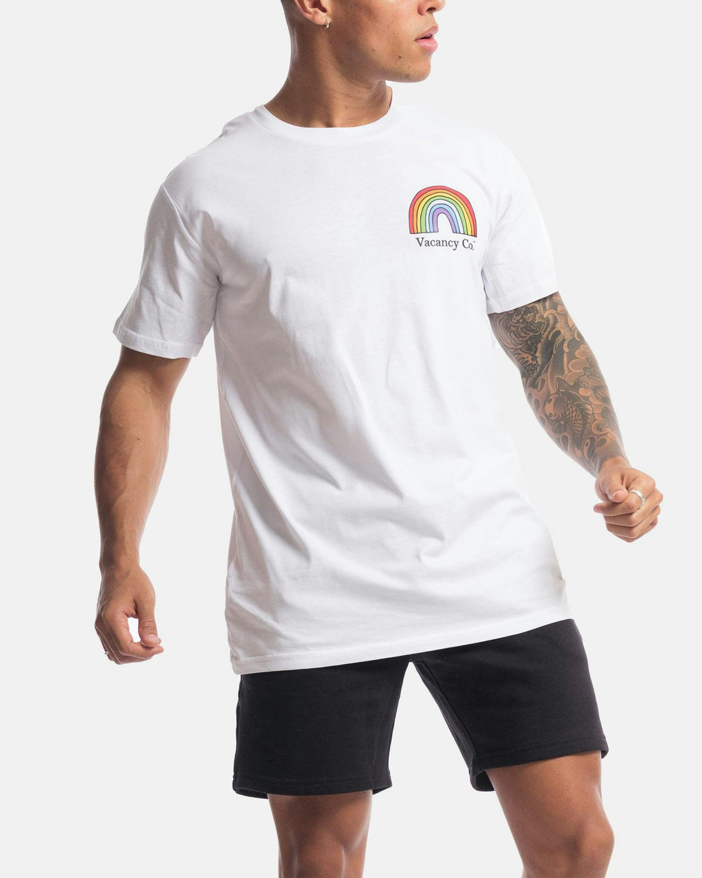Hand-drawn Rainbow Tee