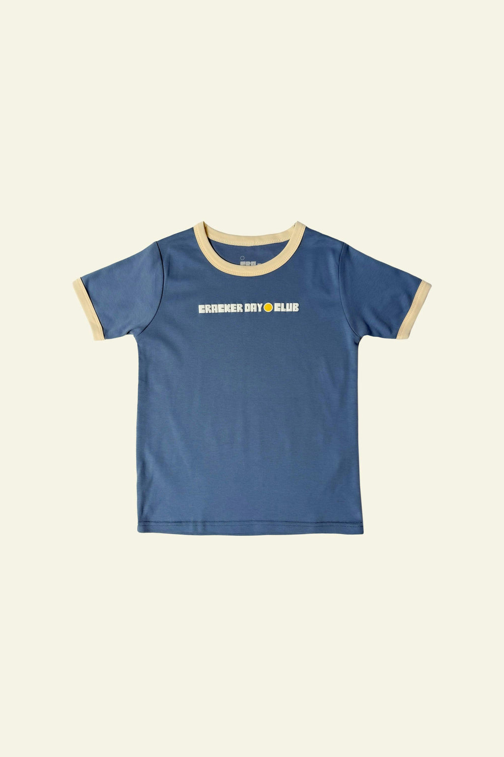 Kids Retro Tee Shirt - Blue