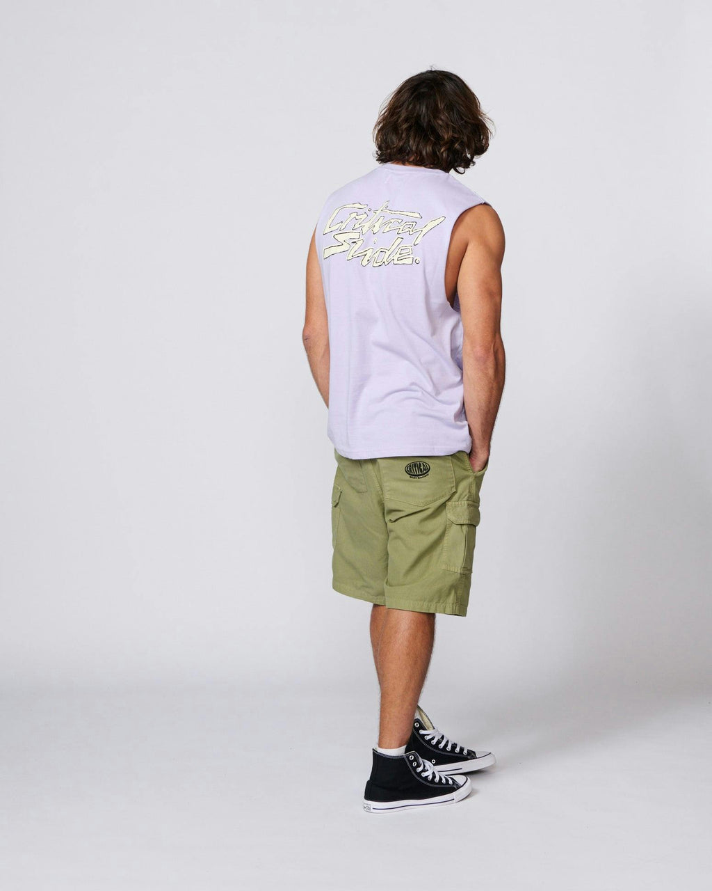 Electric Muscle Tee - Lilac
