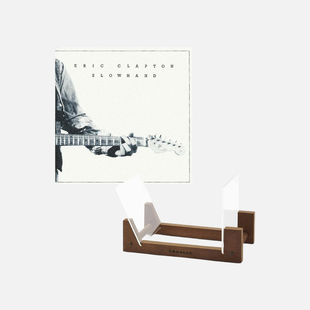 Eric Clapton Slowhand 35th Anniversary - Vinyl Album & Crosley Record Storage Display Stand