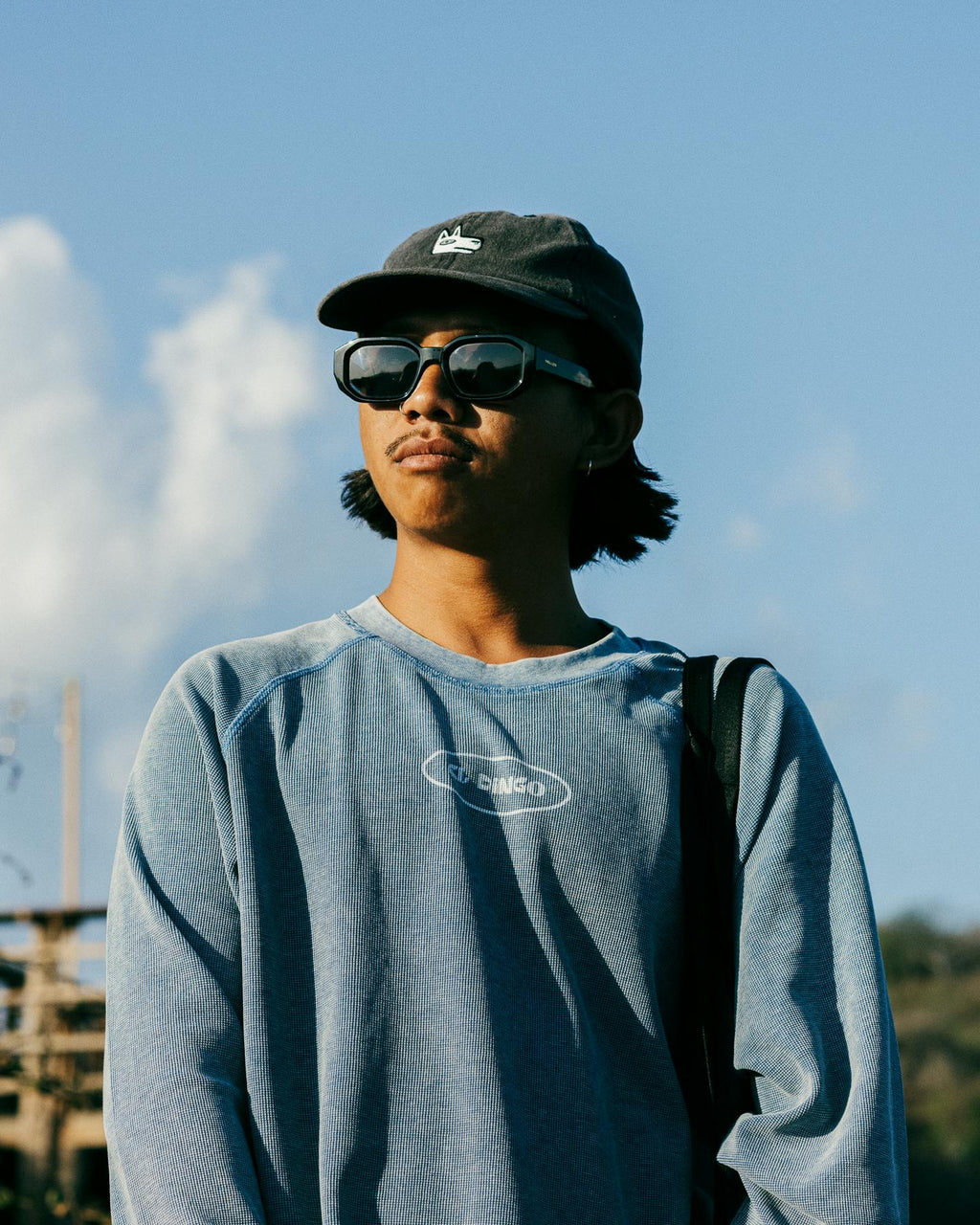 El Dingo Dad Cap - Vintage Wash Black