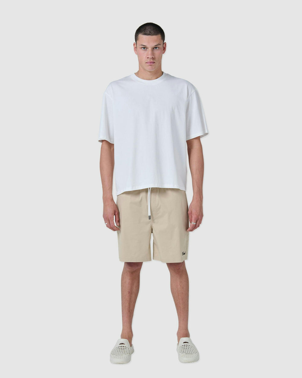amphibious short tan