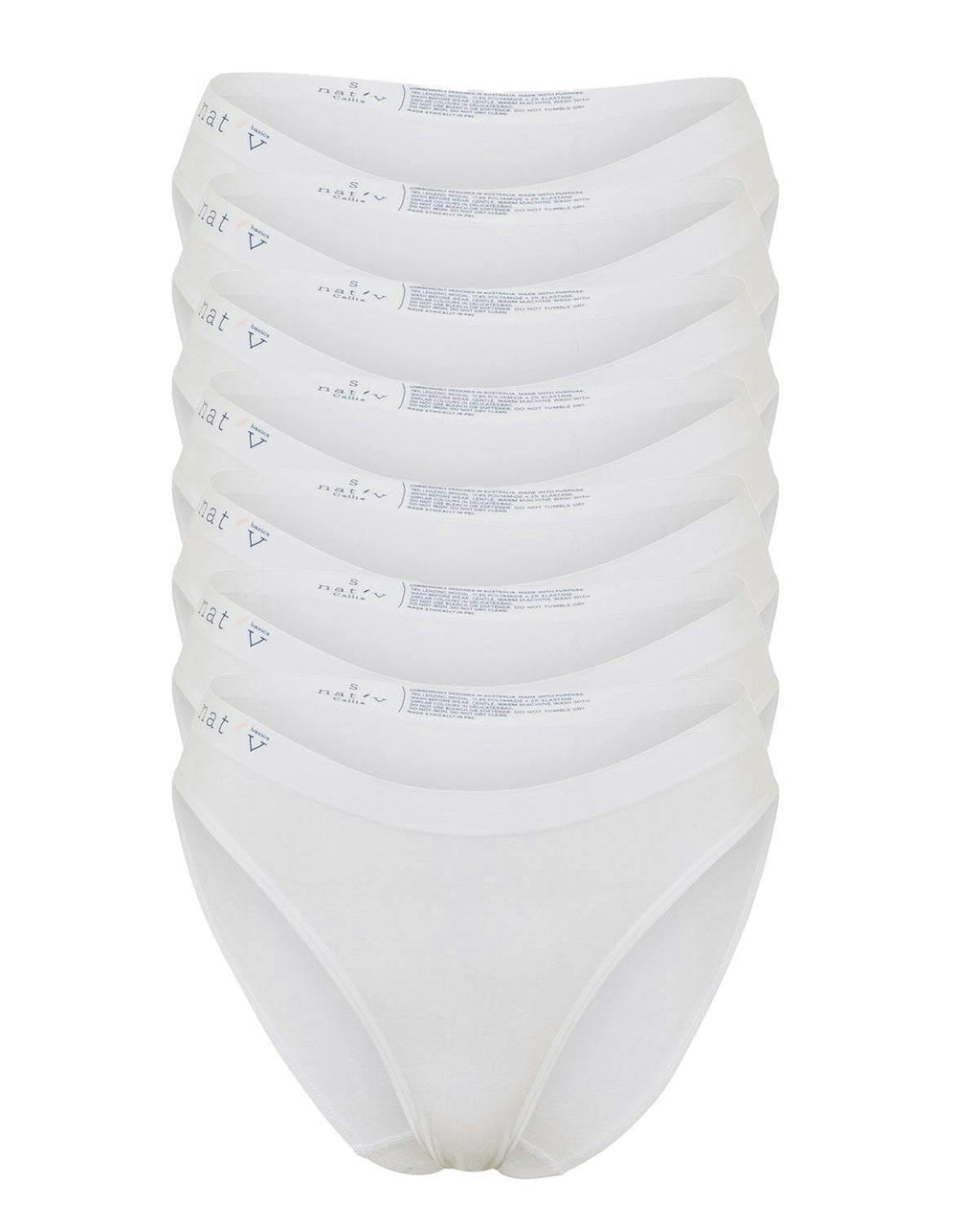 CALLIE BRIEF 7 PACK - WHITE