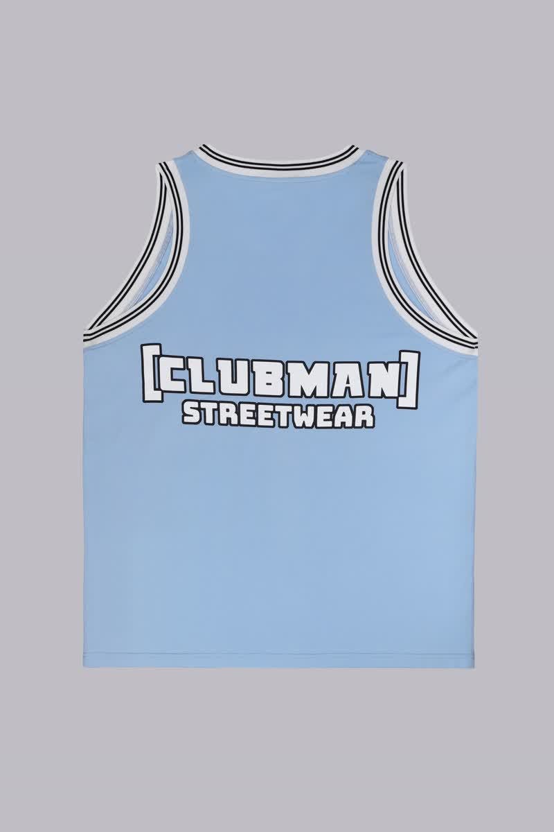 Clubman ’Nebula White’ Relaxed Fit Singlet