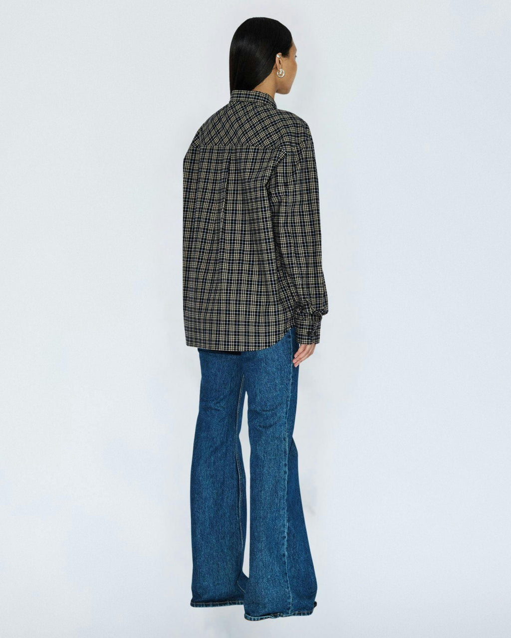 Wes Shirt - Black Summer Check