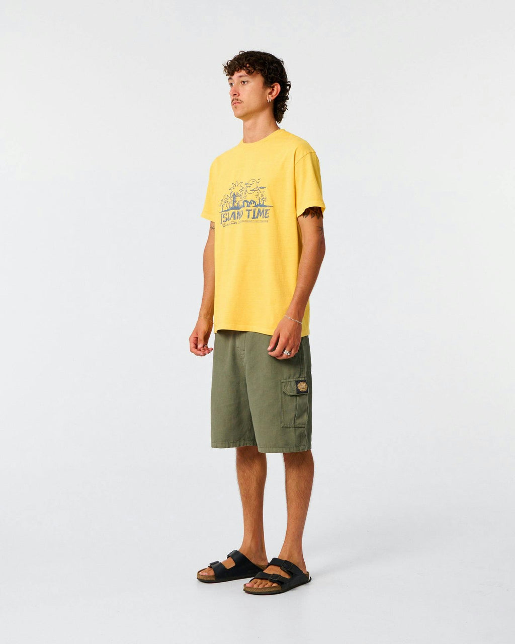 Island Time Tee - Sunflower