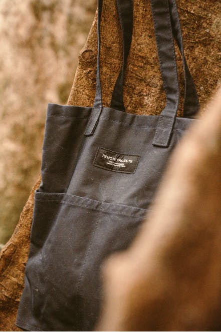 Remote Projects Midnight Canvas Easy Tote