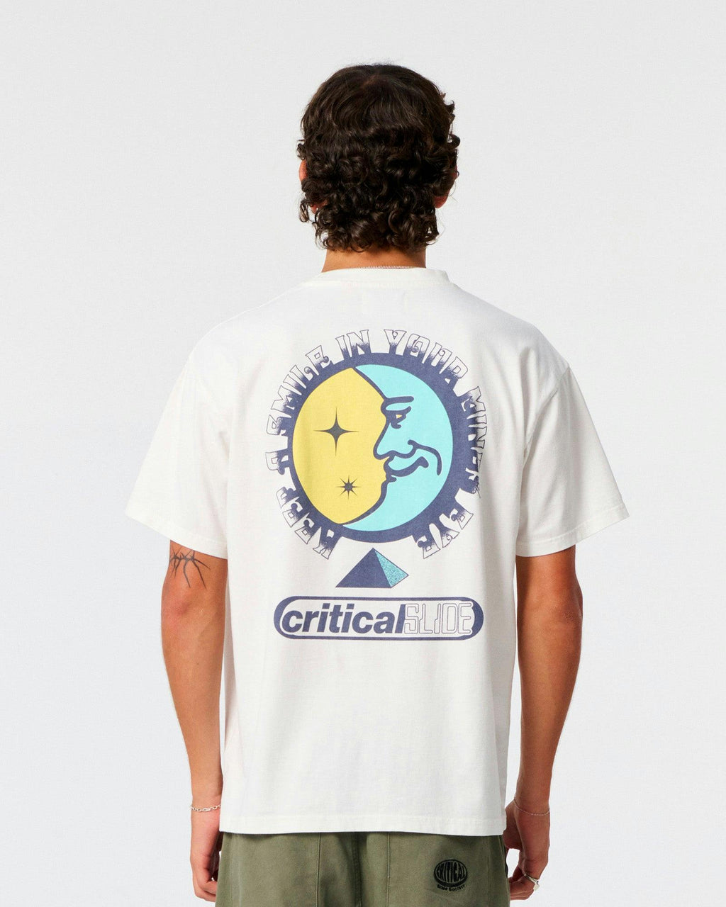 Pyramid Tee - Vintage White