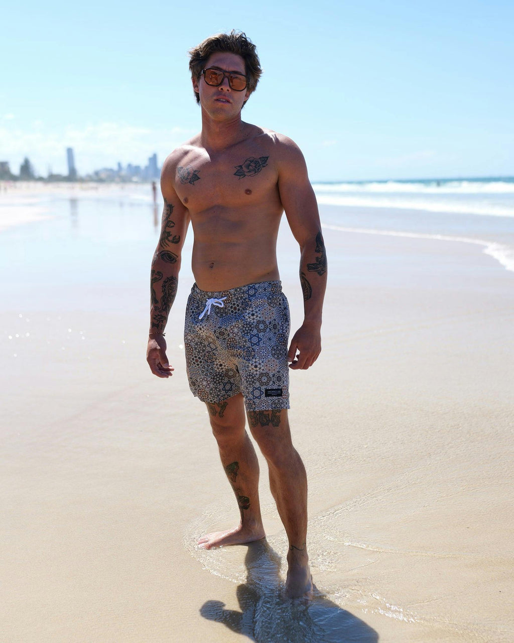 Kaleidoscope Swim Short