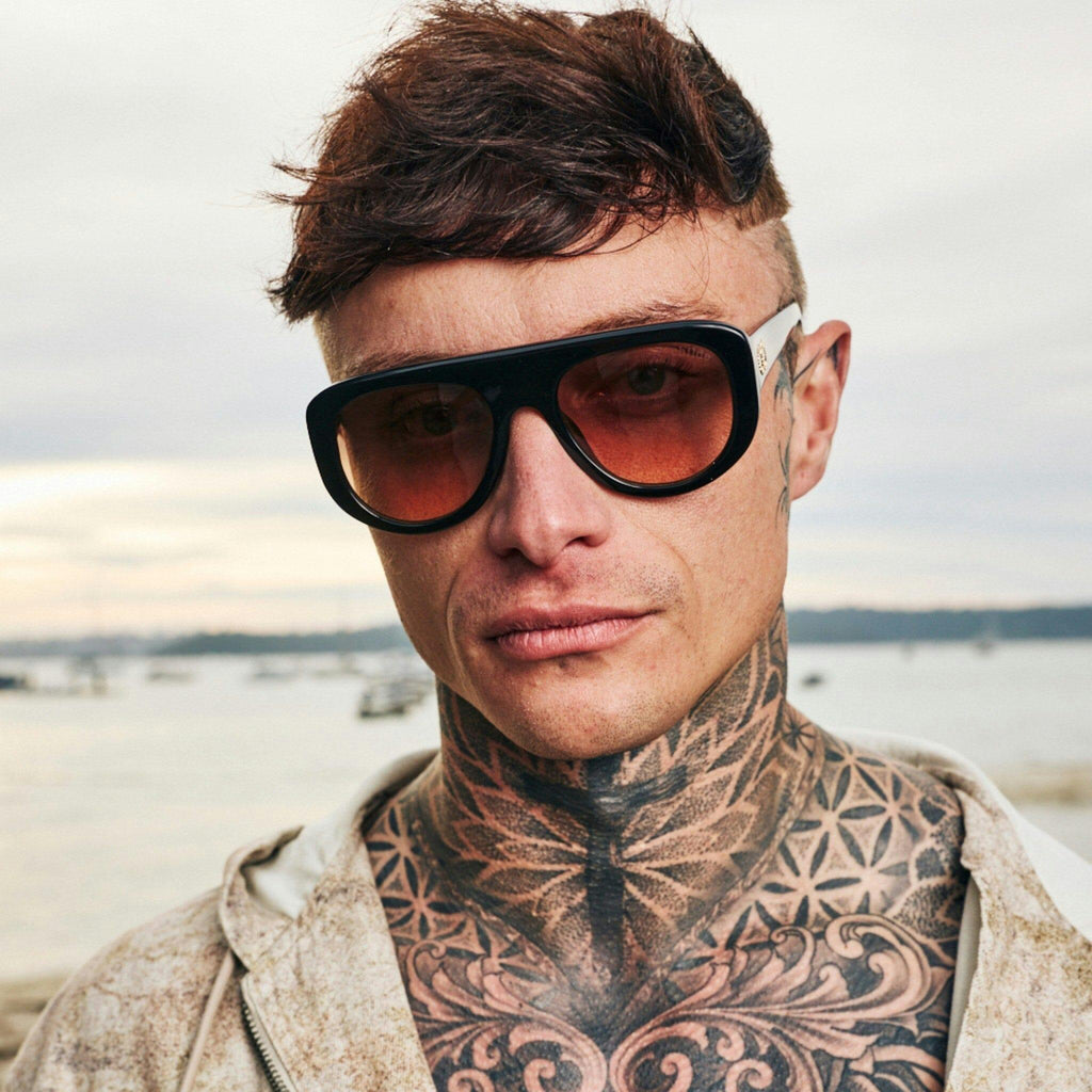 PHASE Gloss Black | Rose Gradient Bio Lens