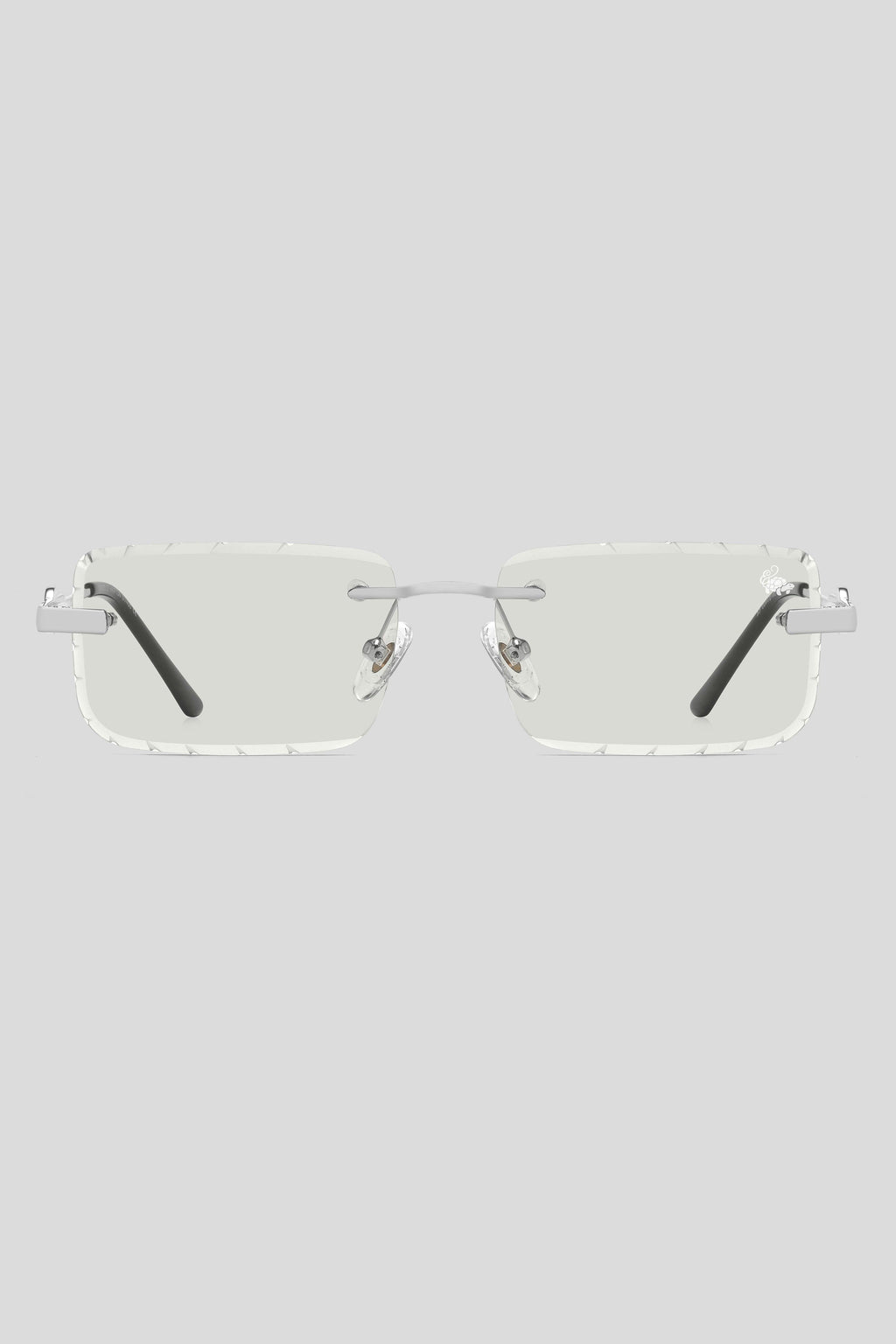 Diamond Cut Hampton Anti Blue | Silver