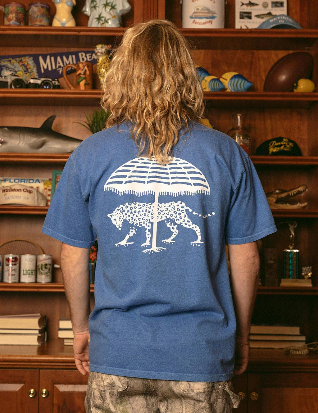Umbrella Tee - Blue