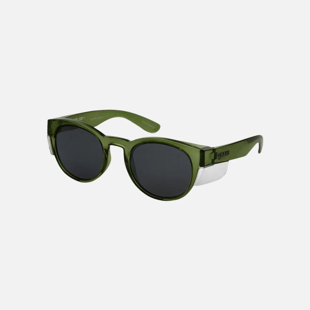 Chippy - Safety Crystal Green Frame - Grey Polarized Lens