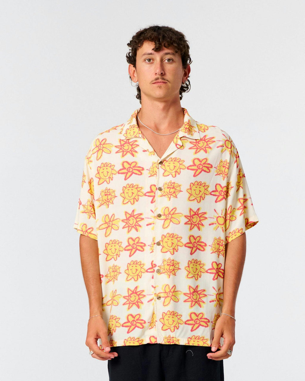 Mojo Short Sleeve Shirt - Ecru