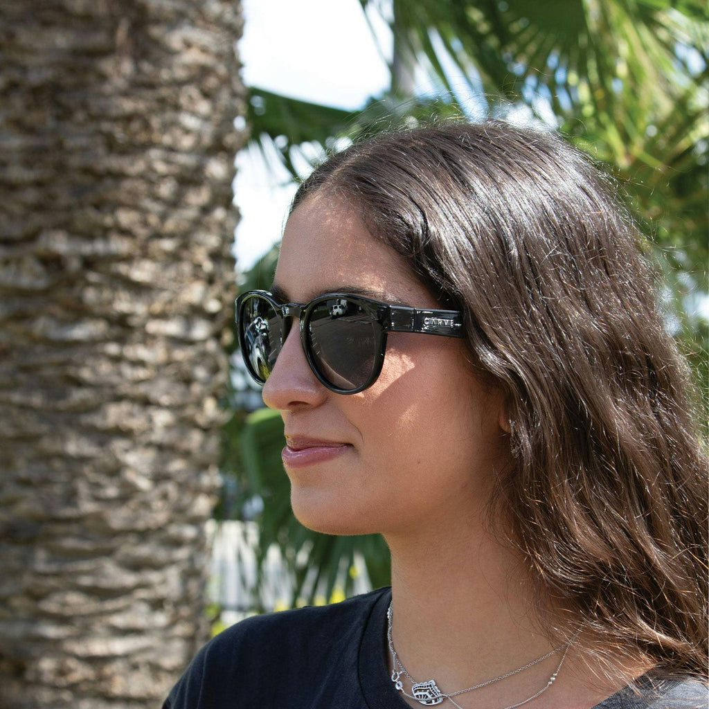 CHIPPY -  Gloss Black Frame, Grey Lens
