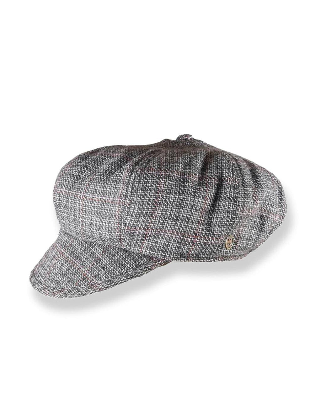 The Oliver Cap – Grey Tweed