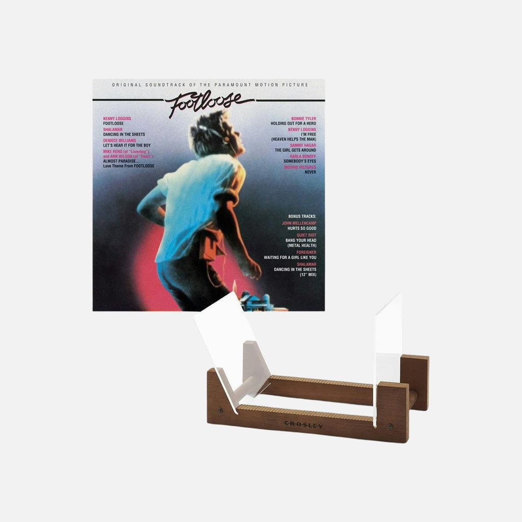 Footloose Vinyl Album & Crosley Record Storage Display Stand
