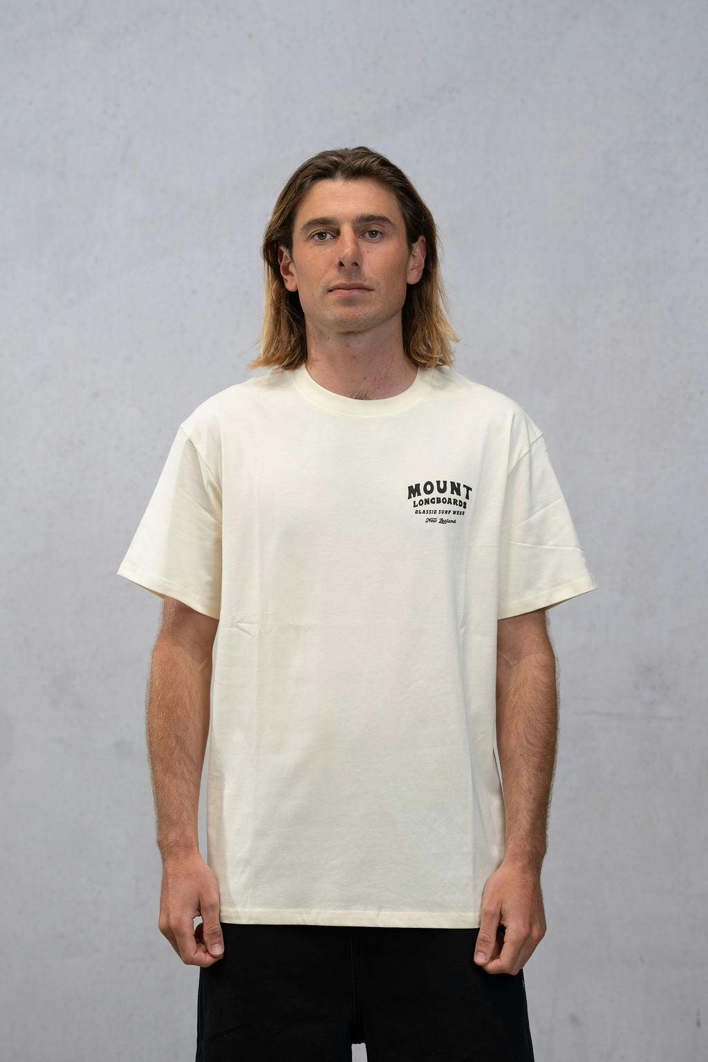 Longboards Lei Tee - Natural