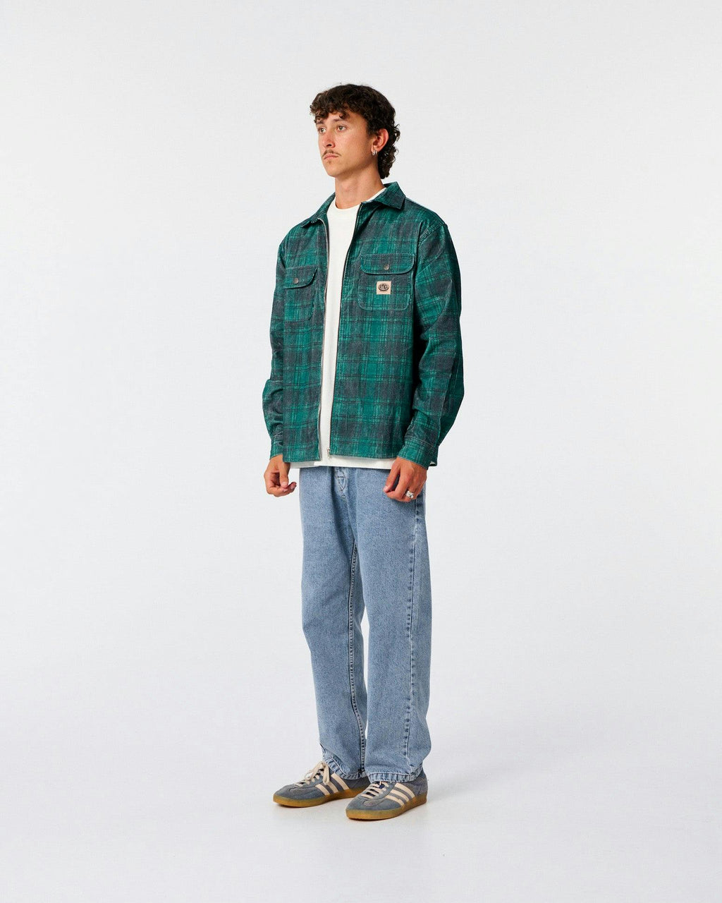 Blade Overshirt - Dusty Green
