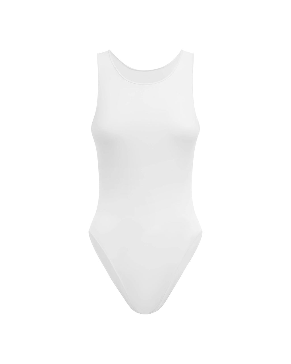 THE CONTOUR BODYSUIT - WHITE
