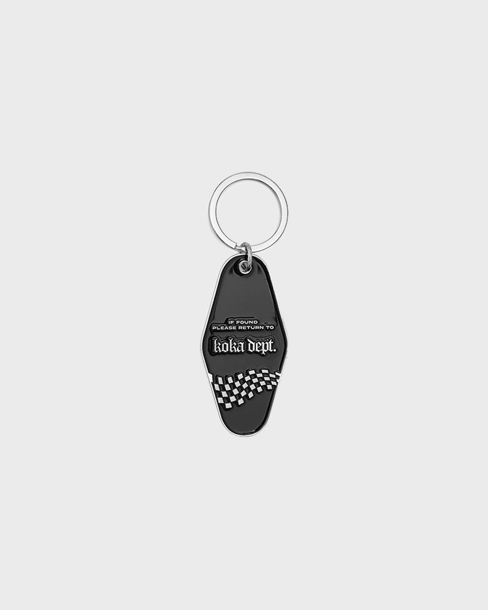 Hotel Key Ring // BLACK