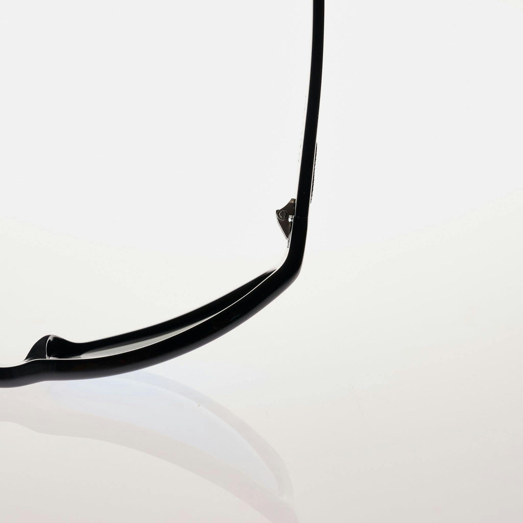 CYLINDER Gloss Black | Grey Polarised Blue Chrome Mirror Bio Lens