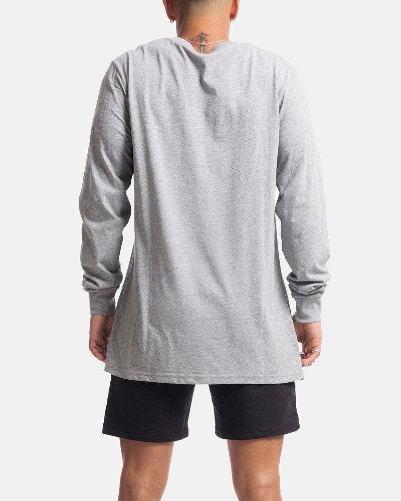 Palm Embroidery Long Sleeve Tee