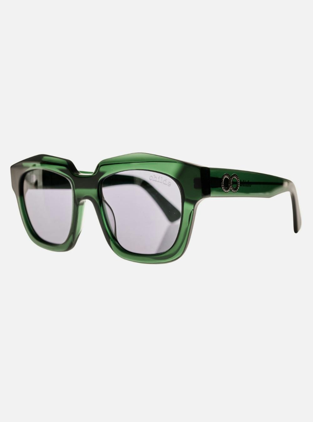 VIVID Translucent Moss Green | Grey Bio Lens