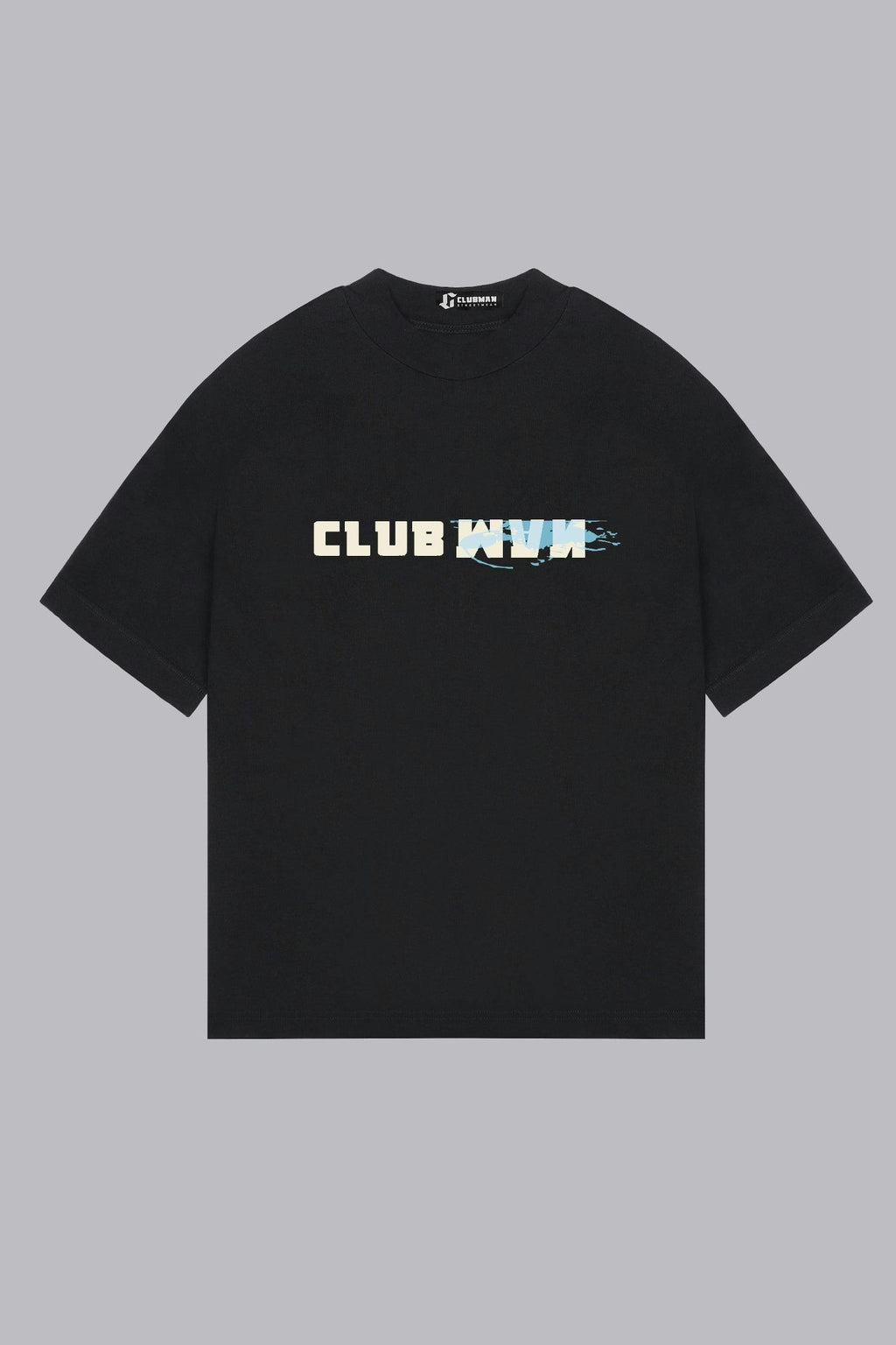 Clubman "STUDIO" Tee – Black/Blue