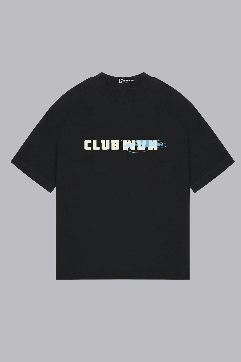 Clubman "STUDIO" Tee – Black/Blue