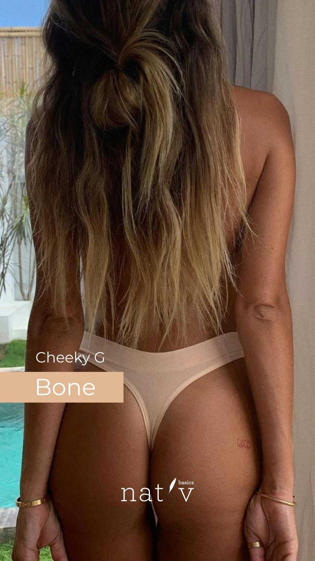 CHEEKY G 4 PACK - BONE
