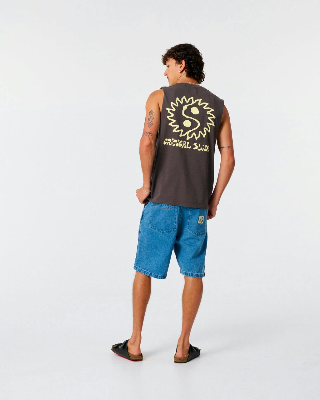 Yin Yang Muscle Tee - Phantom