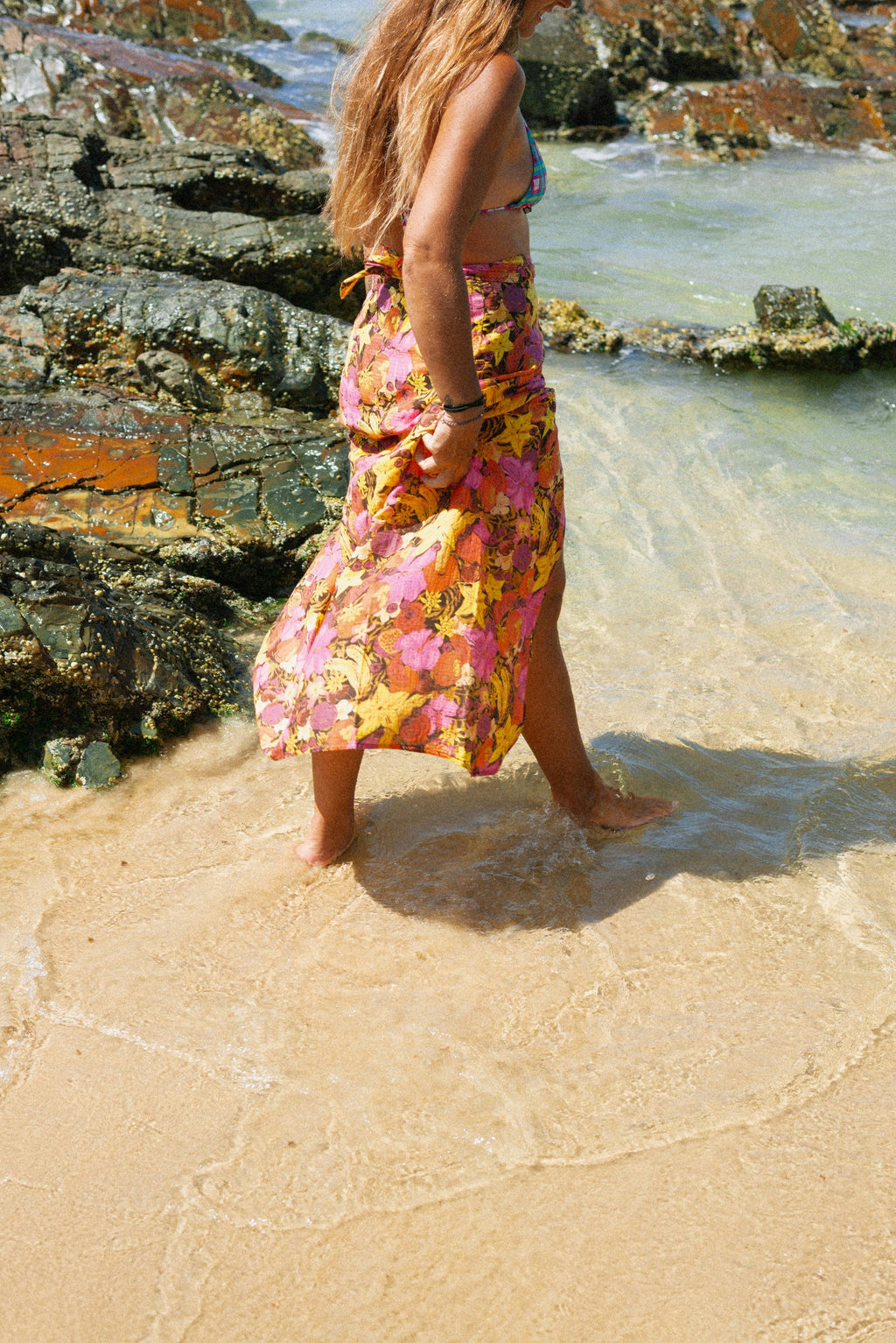 Wrap Skirt in Fruity
