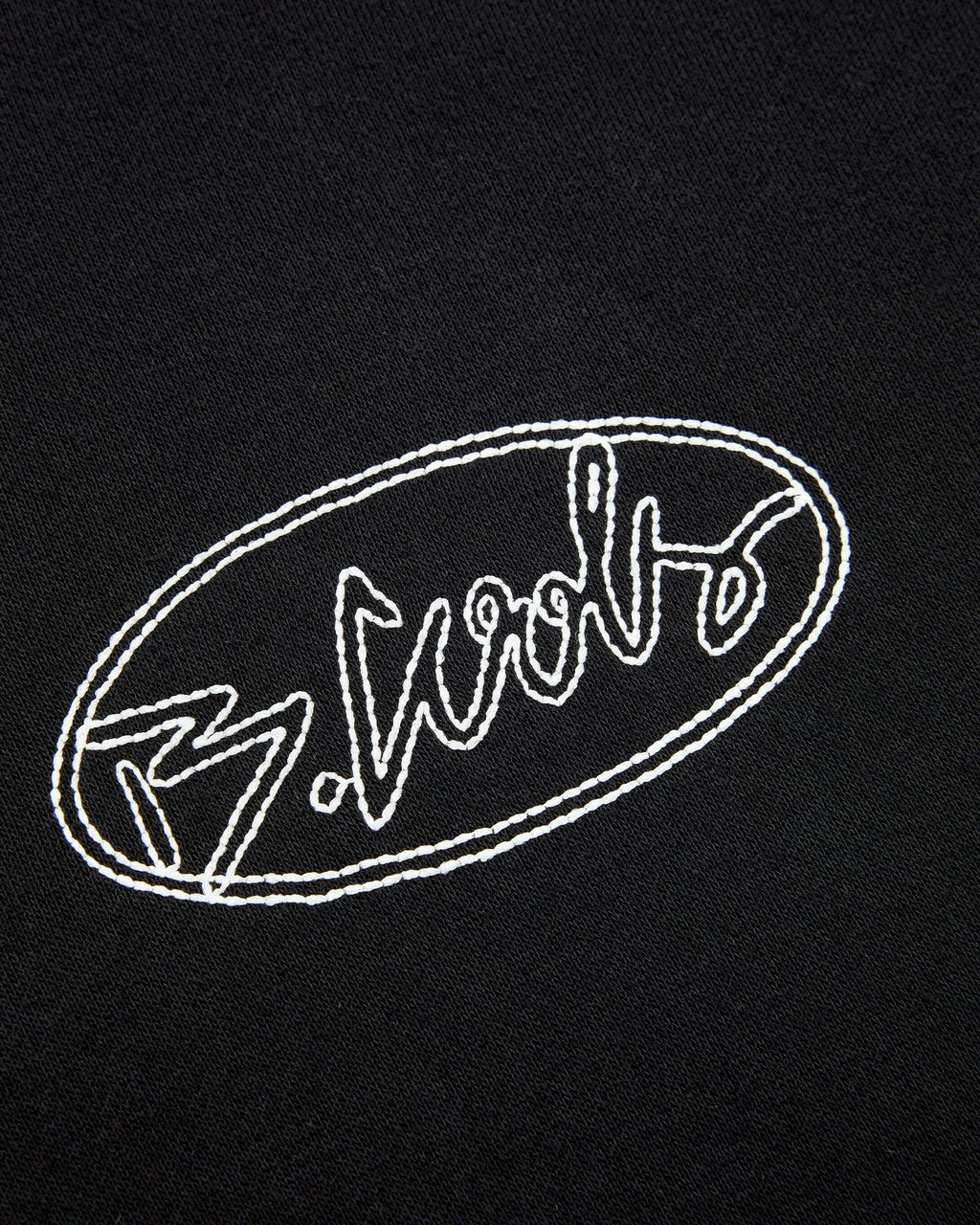 1990 Crop T-shirt Black