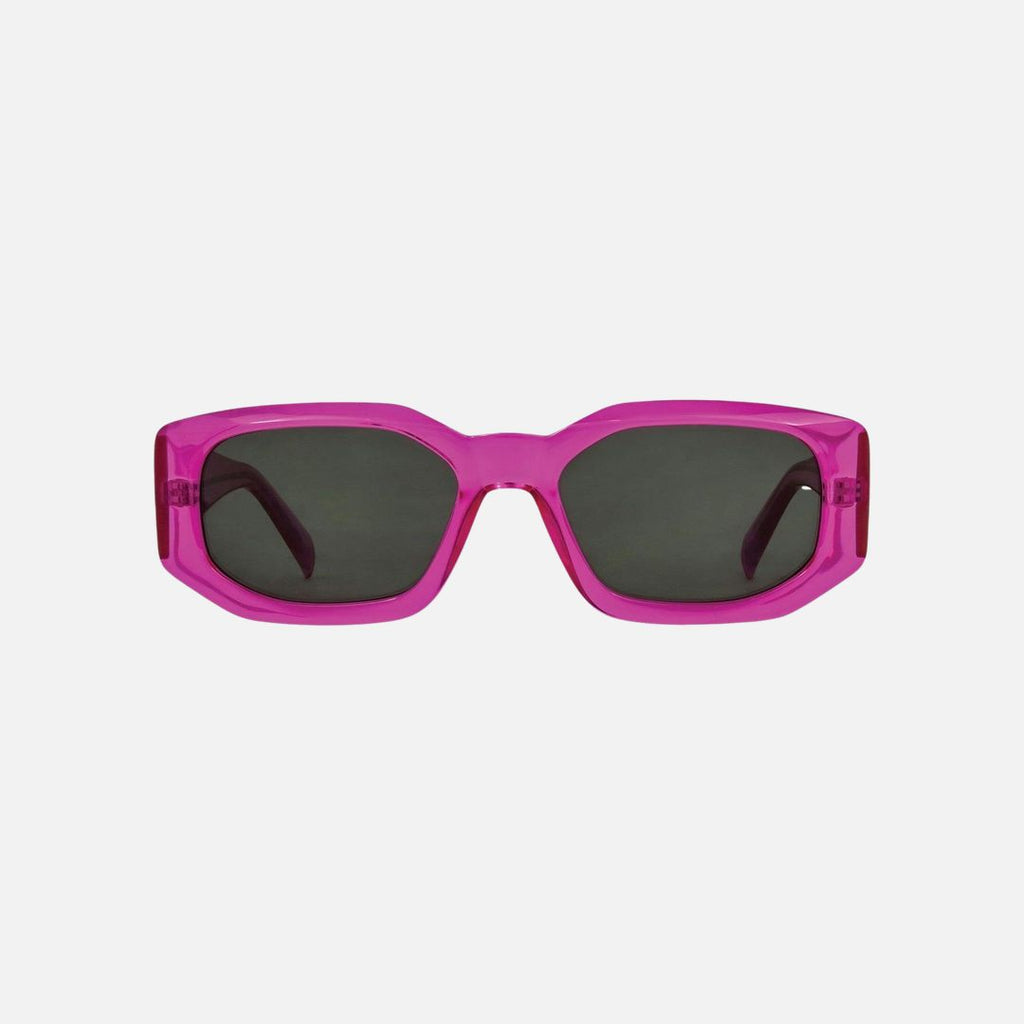 Mayhem - Gloss Crystal Hot Pink Frame with Grey Lens