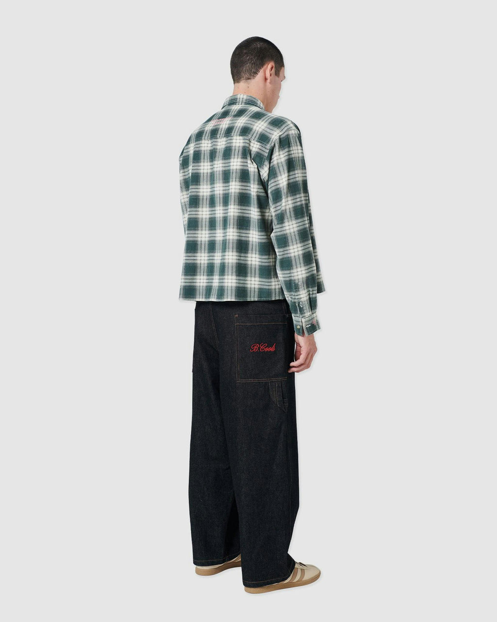 Chatlet Crop Shirt Plaid