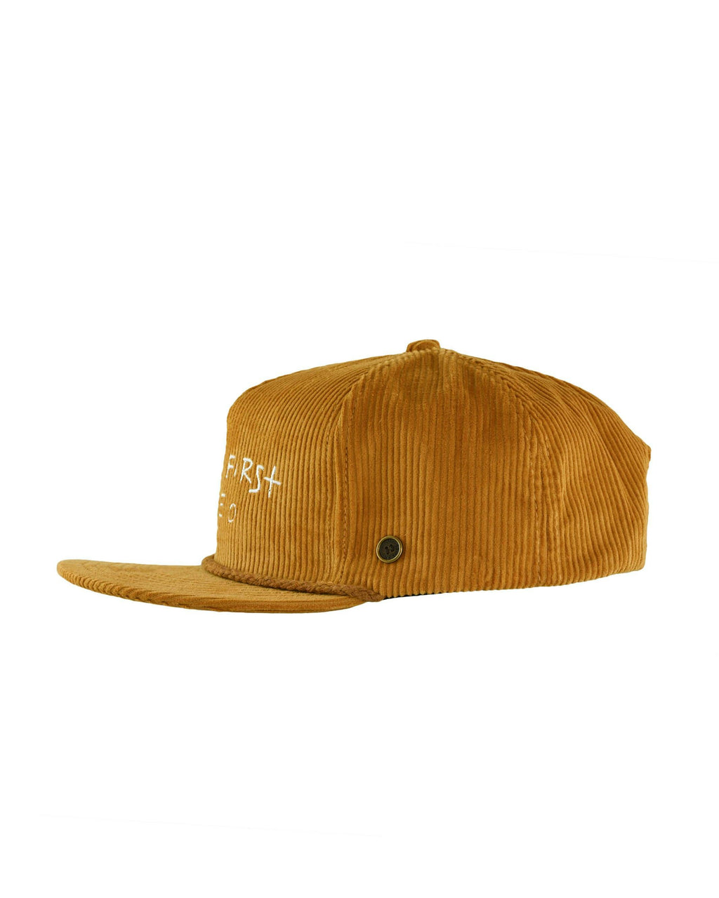 It’s My First Rodeo – Corduroy Stash Cap in Caramel
