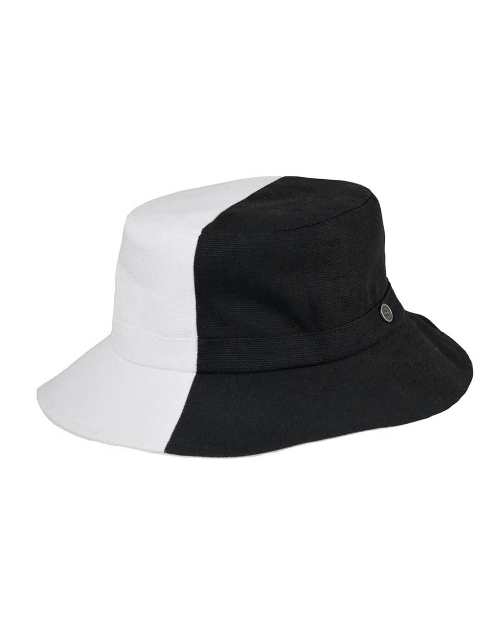 The FlipSide Bucket Hat Black White Kids