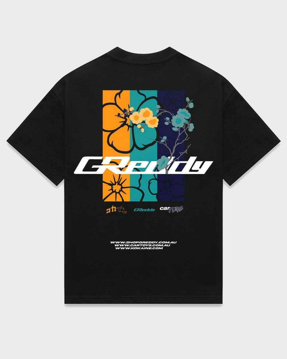 "GReddy" Collab T Shirt // Black