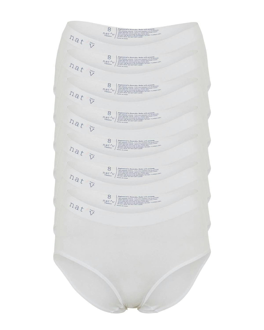 CLASSIC BRIEF 7 PACK - WHITE