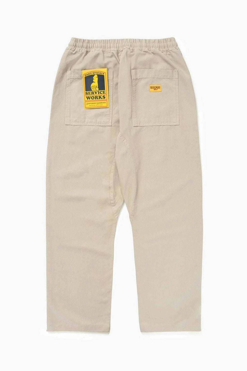 Service Works Classic Chef Pants in Stone