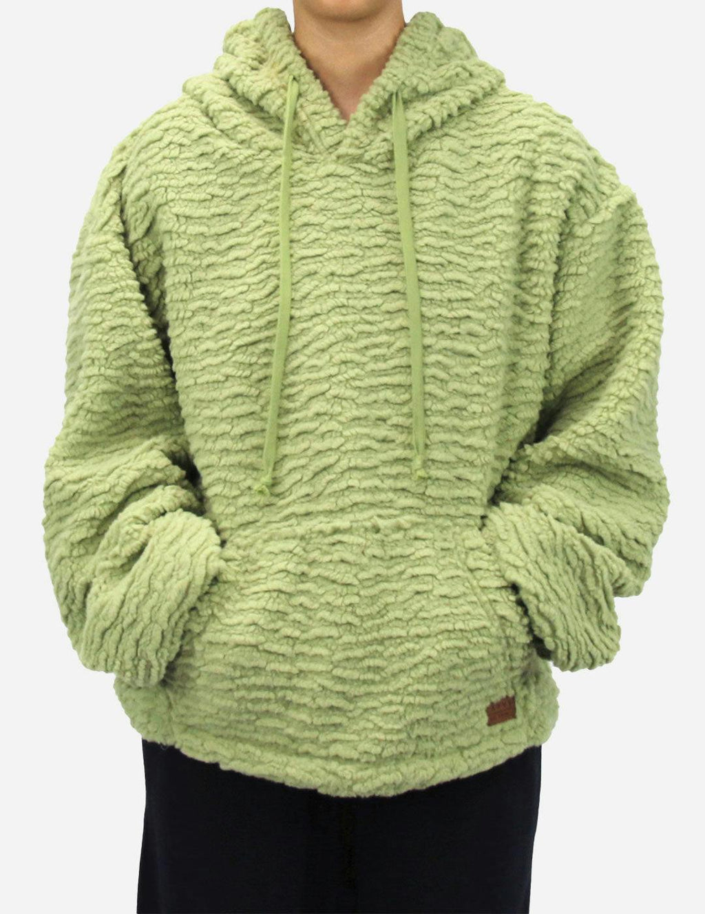 MYKI - Women’s Pullover Hoodie Polar Fleece - Pistachio