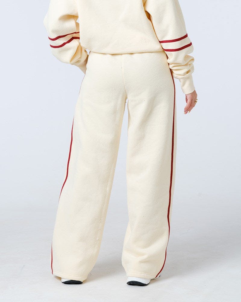 Side Stripe Wide Leg Trackpant