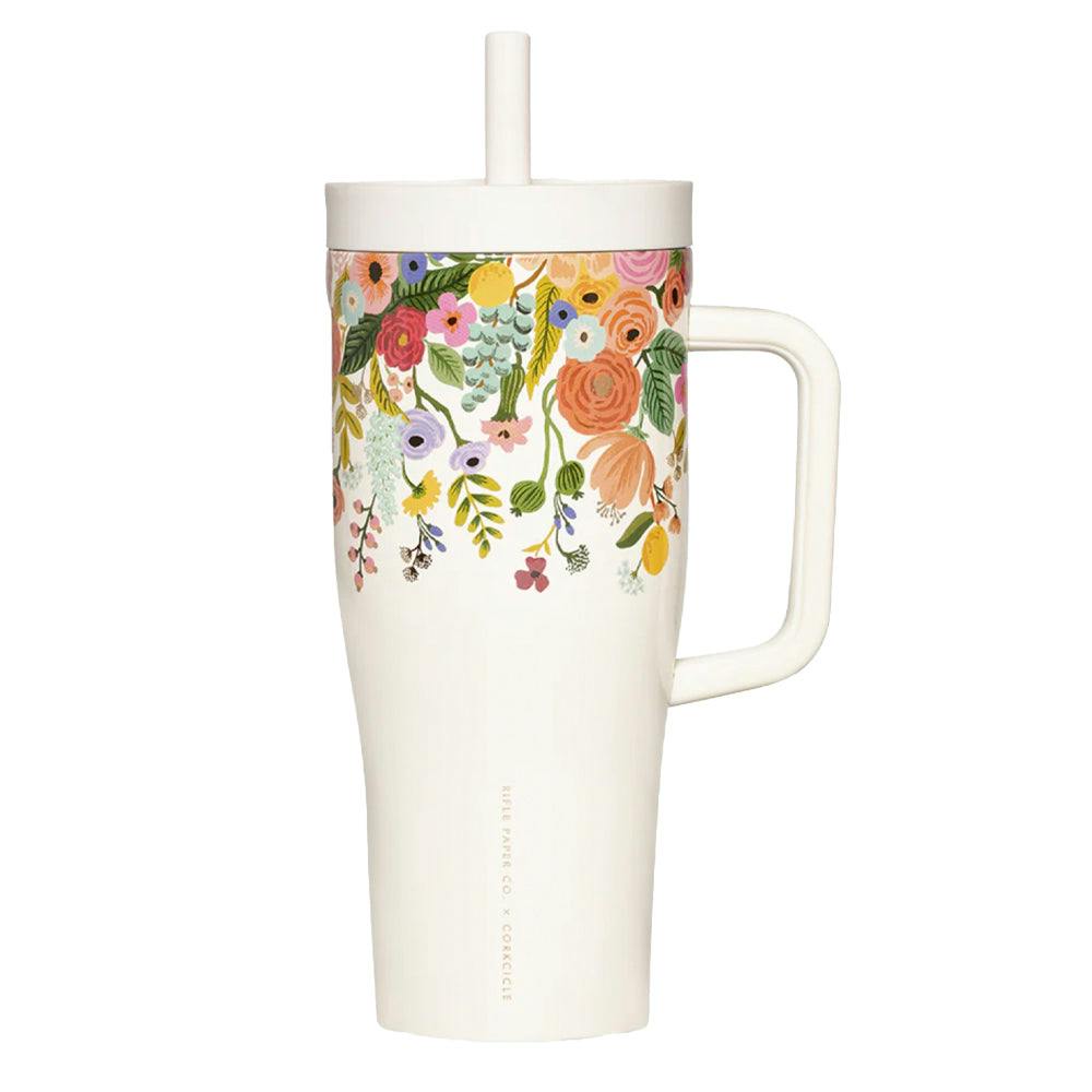 Corkcicle Cruiser - 1.2ltr Rifle Paper - Garden Party Cream