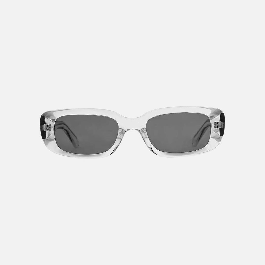 Lizbeth - Crystal Clear Frame with Grey Lens