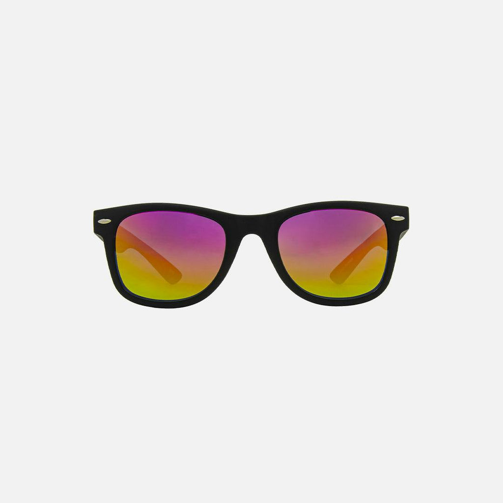 Digger Junior  - Matt Black Frame Grey Rainbow Iridium Lens